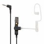 Ecouteurs avec tube sonore transparent (extra fort), prise jack 3.5mm (RX-Only) TIA4950(UL)