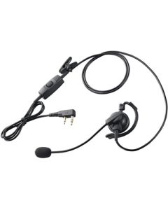 Microphone col de cygne avec écouteur et PTT