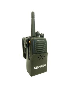 Étui en cuir avec clip de ceinture pivotant